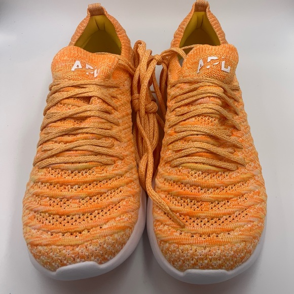 APL Shoes - NWOT APL Athletic Propulsion Labs orange Techloom Wave W New w/otags or box.